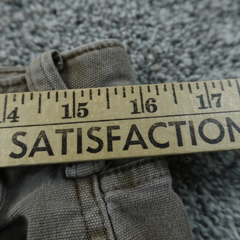Abercrombie & Fitch Men's Cargo Pants in Olive Brown 32 x 27 Altered. Cool pants - Picture 6 of 10